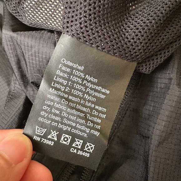 HELLEY HANSEN Mens Black Helly Tech Watertight Ankle Zip Rain Pants - Picture 11 of 14